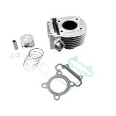 Cylindre adaptable fonte SYM 125 Fiddle 2, Jet 4, Symphony - Peugeot 125 Tweet, 125 Django, Speedfight 3 (OEM : 12100-ARA-000-A-XS)