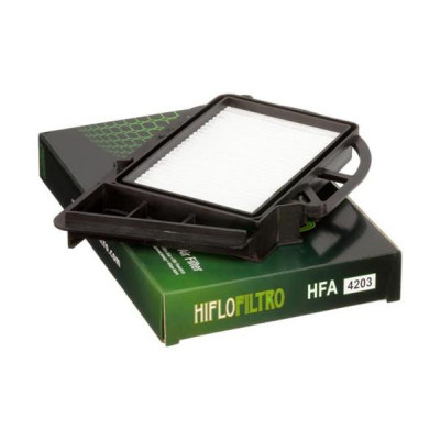 Filtre à air Hiflofiltro HFA4203 adaptable Yamaha 250 Xmax 2006-2013, X-City 2007-2013, 300 Versity 2003-2007, Italjet 250 Jupiter 2002-2003, MBK 250 Skyliner 2000-2006