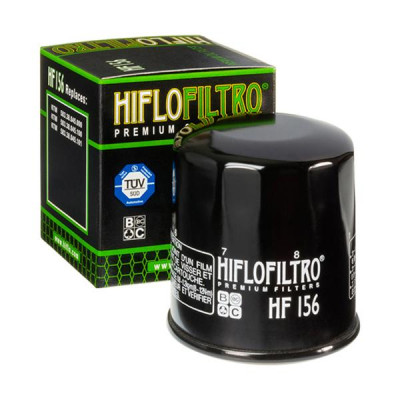 Filtre à huile Hiflofiltro HF156 65x75mm adaptable KTM 620 EXC 1994-1999, 640 DUKE 1999-2007, 640 LC4 1999-2007