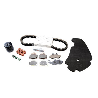 Kit entretien Piaggio 300 MP3 ABS 2014+ et 300 Yourban 2011-2018 (avec plaquettes de frein) -1R000377-