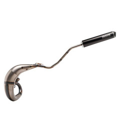 Pot d'échappement Yasuni passage haut-gauche noir pour Beta RR et Rieju MRX SMX