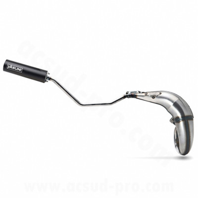 Pot d'échappement Yasuni Aluminium Passage Haut Droit pour Sherco 50 SE-R, SE-RS, SM-R, SM-RS - TUB807TA-D72