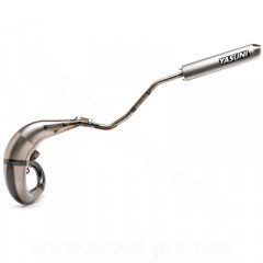 Pot d'échappement Yasuni alu passage haut gauche - Derbi DRD Racing, Senda, X-Race, X-Treme R, Aprilia RX, SX 50 (TUB807TC-94)