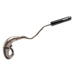 Pot d'échappement Yasuni Noir Haut Gauche Cross ML - Adapté pour Derbi DRD/XRace/Xtreme/SMT/RCR et Aprilia RX/SX50