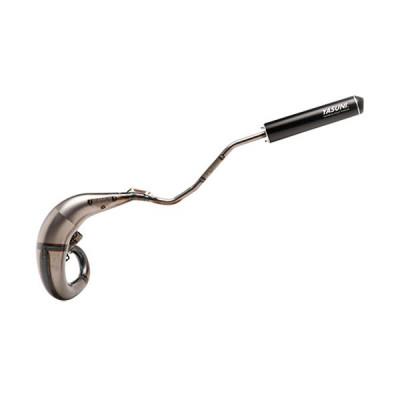 Pot d'échappement Yasuni silencieux noir adapté Rieju RR / Yamaha DT50 / AM6 / Tango 50 (TUB807TH-25)