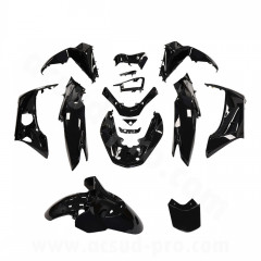 Kit carrosserie TNT noir brillant 10 pièces Honda PCX 125cc 2014-2017