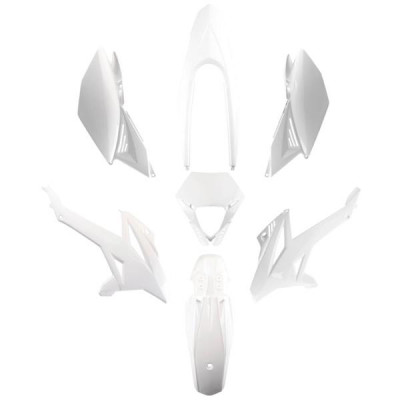 Kit carrosserie TNT Blanc 7 pièces Beta 50 RR Motard 2012-2020