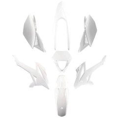 Kit carrosserie TNT Blanc 7 pièces Beta 50 RR Motard 2012-2020
