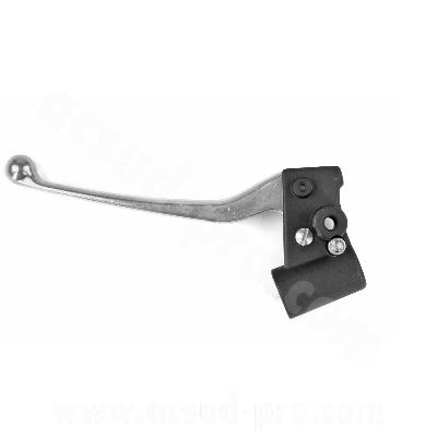 Levier complet gauche adaptable pour scooter 50-125 Piaggio Fly 2T et 4T / Liberty / Typhoon / Vespa LX 2T-4T - CM063804