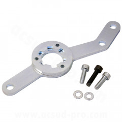 Outil bloque et démonte variateur adaptable moteur minarelli vertical-horizontal pour scooter MBK Booster / Nitro / Stunt / Yamaha BWS / Aerox