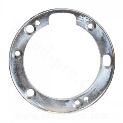 Platine aluminum MVT 11/12 ADAPT. DERBI SENDA / MINARELLI AM6