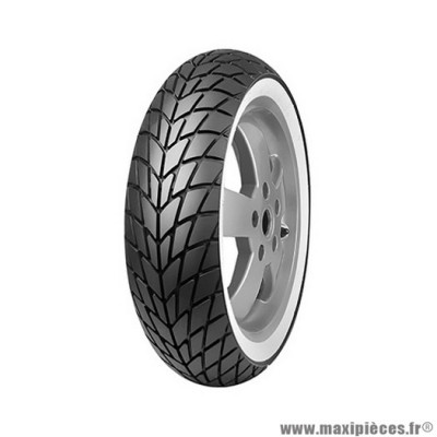 Pneu scooter Mitas 130/70-12 flanc blanc 62P