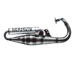 Pot d'échappement Yasuni Z silencieux alu adapté pour Peugeot 50 Buxy, Speedake, Speedfight (TUB1001)
