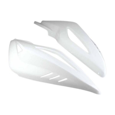 Kit coque arrière BCD blanc avec dosseret adapté pour scooter Nitro/Aerox avant 2013