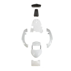 Kit carrosserie BCD blanc homologué (6 pièces) pour scooter Booster/BW'S après 2004