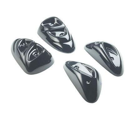 Protection / pad latérale BCD noir (4 pièces) AV/AR pour scooter Stunt/Slider