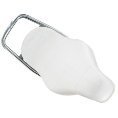 Selle adaptable 103 avec marquage blanc type chopper