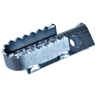 Repose/cale pied DERBI OEM 00H02201302 pour 50 à boite pilote droit, compatible avec SENDA, SMT, RCR, SX, RX