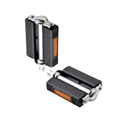 Pédales adaptable 685H noir pas BSC pour mobylette 103