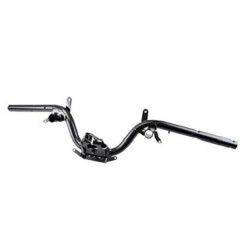 Guidon scooter Piaggio noir OEM 2T/4T 50-125 Typhoon après 2011 (853047)