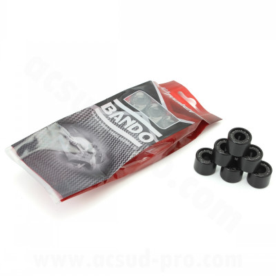 Rouleau / galet Bando 19x15.5 7,5g (x6) adaptés pour scooters Gilera / Piaggio