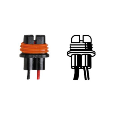 Porte ampoule 12V Flosser H8/H9/H11 - Avec câble