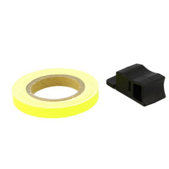 Liseret de jante Replay jaune fluo 7mm 6m avec applicateur