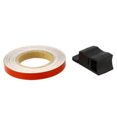 Liseret de jante Replay rouge 7mm 6m avec applicateur