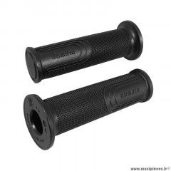 Revêtements poignées Domino closed end noir 120mm