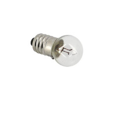 Ampoule standard adaptable 12V 6W culot E10 éclairage blanc (à visser)