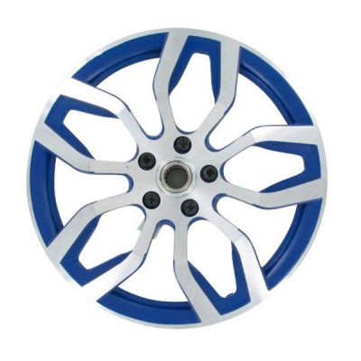 Poulie adaptable alu bleu avec pignon 11 dents pour Peugeot MBK 51 - 103 SP, MVL