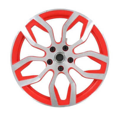Poulie adaptable ALU Rouge avec Pignon 11 Dents PEUGEOT MBK 51 - 103 SP