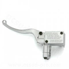 Maitre cylindre de frein adaptable avant gauche argent KYMCO 50 AGILITY CITY 2T EURO 2, AGILITY 16+ 2T EURO 2, AGILITY 16+ 4T EURO 4, 125 AGILITY CITY 4T EURO 4