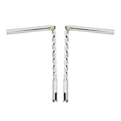 Guidon adapté adaptable chrome hauteur 340 mm Peugeot 103 MVL, Vogue