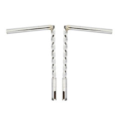 Guidon adapté adaptable chrome hauteur 340 mm Peugeot 103 MVL, Vogue