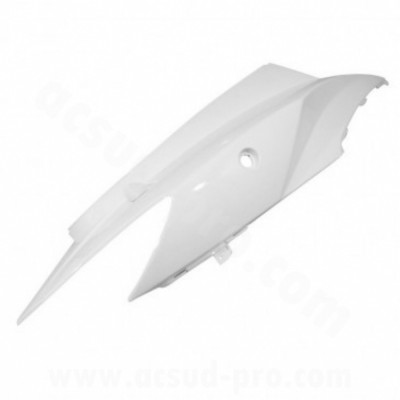 Coque arrière adaptable blanche brillante pour scooter Kymco 50 Agility RS, 125 Agility RS (O.R. 83500-LGB5-E10)