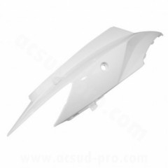 Coque arrière adaptable blanche brillante pour scooter Kymco 50 Agility RS, 125 Agility RS (O.R. 83500-LGB5-E10)