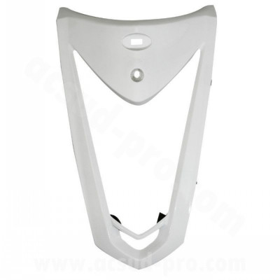Tablier avant adaptable blanc brillant (O.R. 64301-LGB5-E10) pour Kymco 50 Agility RS, 125 Agility RS