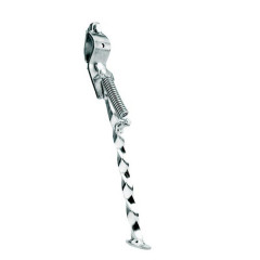 Béquille latérale adaptable chrome longueur 270mm pour Peugeot 103 SP, MVL Torsade