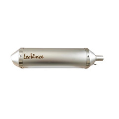 Silencieux 50 a boîte LEOVINCE Inox Alu (Homologué) - Réf 303228471R