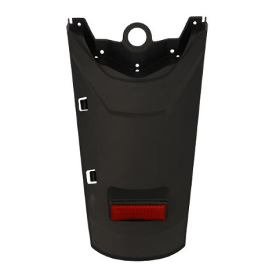 Bavette-garde boue arrière adaptable noir OEM 1PH-F1642-00 pour MBK 50 Nitro 2013+ et Yamaha 50 Aerox 2013+