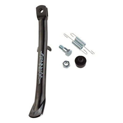 Béquille scooter latérale Buzzetti noire adaptable Peugeot 50 Speedfight 3 et 4