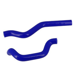 Durite de refroidissement d'eau adaptable en silicone bleu, livrée par 2, pour Rieju 50 MRT, Beta 50 RR, Sherco 50 SM