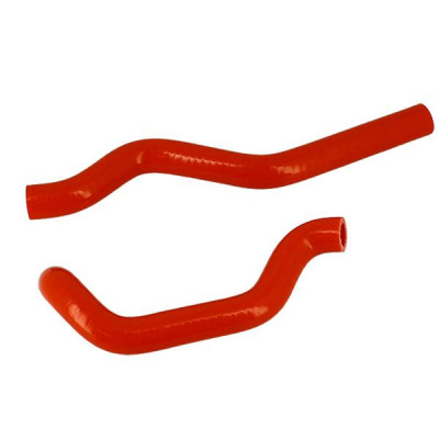 Durite de refroidissement d'eau adaptable silicone rouge (livrée par 2) RIEJU 50 MRT-BETA 50 RR-SHERCO 50 SM