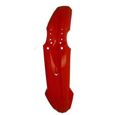 Garde boue avant adaptable rouge brillant Rieju 50 MRT 2009+2021, MRT Enduro 2009+2021, MRT Pro 2009+2021, MRT SM 2009+2021