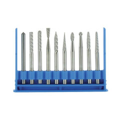 Mini fraise TIVOLY carbure diamètre 3 mm - coffret 10 pièces