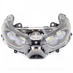 Optique adaptable homologuée CE OEM B74-H4300-00 pour maxi-scooter Yamaha 125-300-400 Xmax 2018-2022