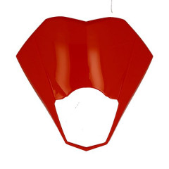 Plaque phare-tête de fourche adaptable rouge brillant pour Rieju 50 MRT 2009+2021, MRT Enduro 2009+2021, MRT Pro 2009+2021, MRT SM 2009+2021