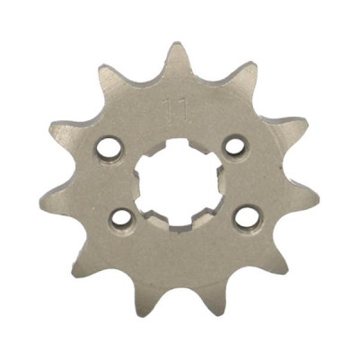 Pignon adaptable 11 dents 420 pour Derbi Senda Euro 2/3, Gilera SMT, GPR, RCR