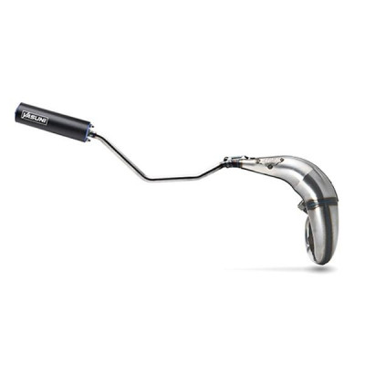 Pot d'échappement YASUNI Passage Haut Droit Alu Bleue TUB807TA-D72 pour Sherco 50 SE-R, SE-RS, SM-R, SM-RS